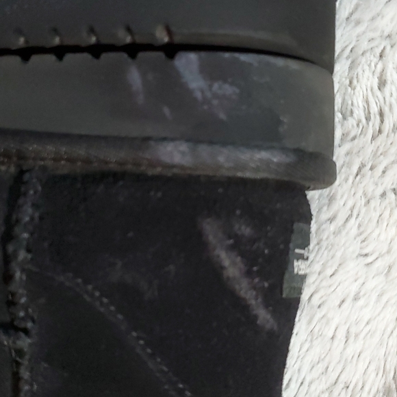KOOLABURRA by UGG Black Faux Suede and Fur Lined Flat Heel Boots-NWOT-US… - Picture 13 of 13